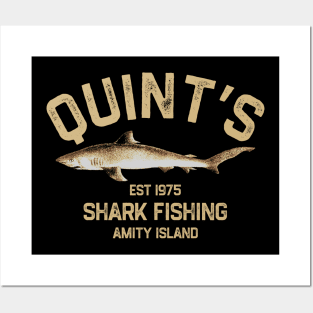 Quint's Shark Fishing - Amity Island Posters and Art